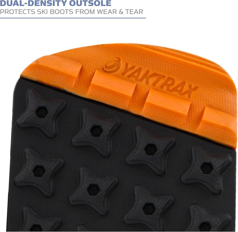 Yaktrax أحذية تزلج SkiTrax مع مسامير للجر والحماية (زوج واحد) - Image 4